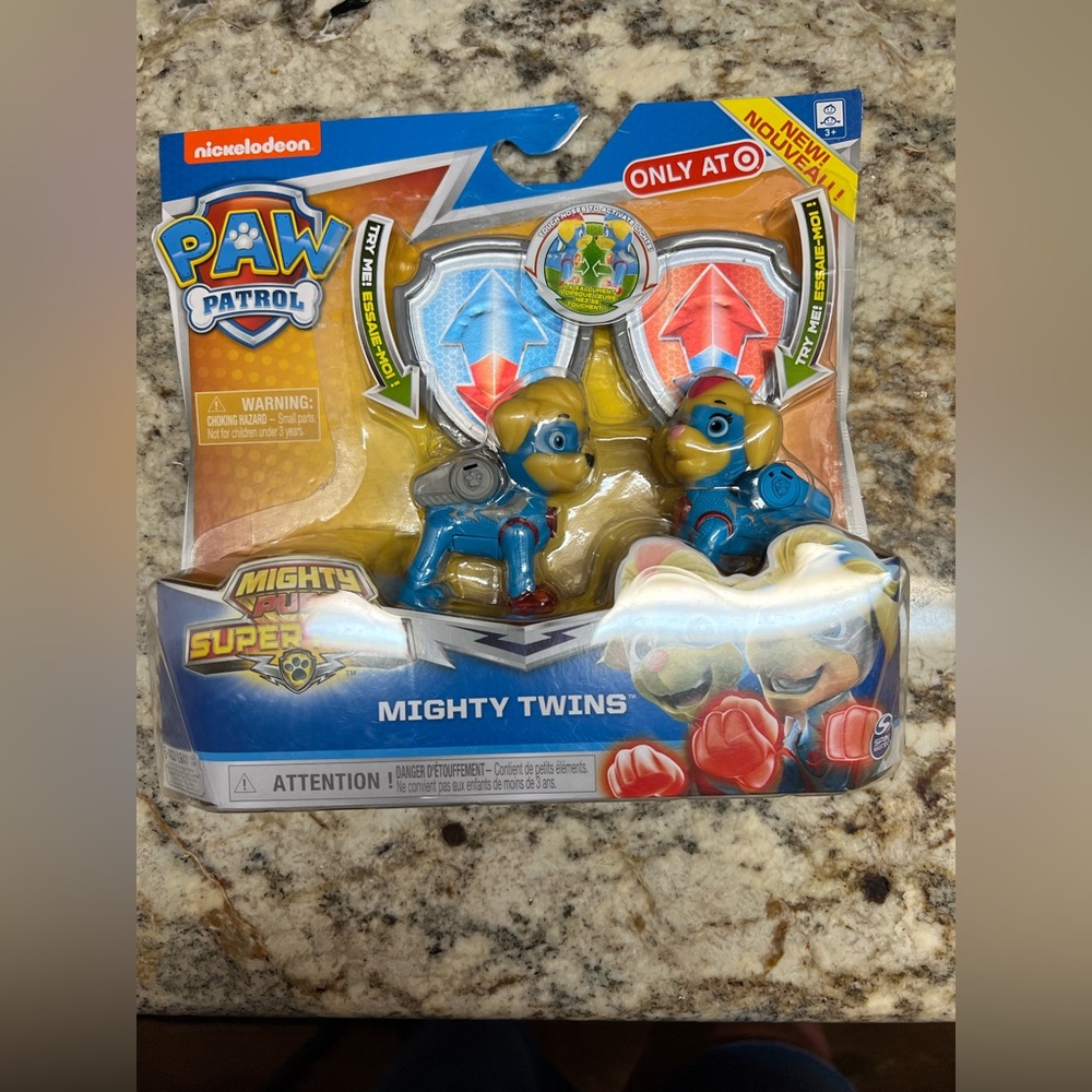 Paw Patrol Mighty Twins Light up super paws